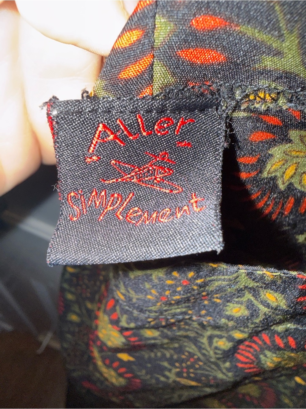 Aller Simplement drop-crotch bohemian harem jumpsuit - Picture 5 of 8